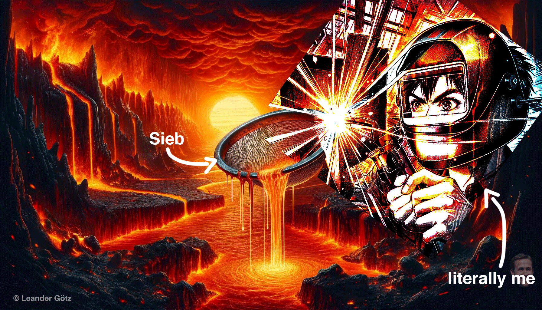 Mein Sieb war kaputt - Lass schweißen 👨‍🏭
